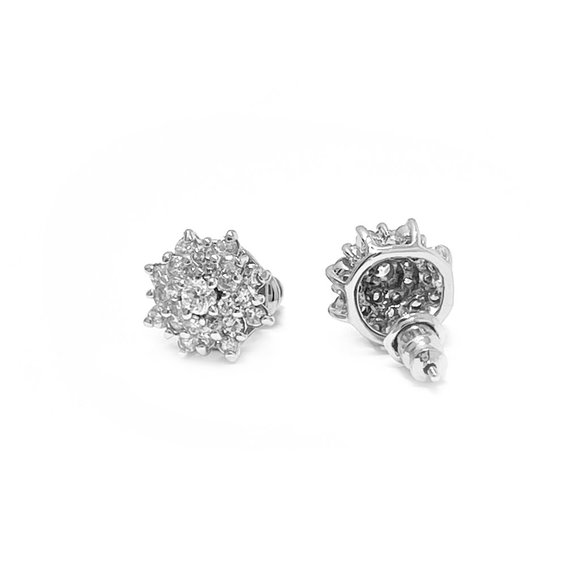 ⭐️HP⭐️ BUNDLE NEW Sterling Silver Jewelry Set Necklace Earrings Ring CZ - Picture 4 of 9